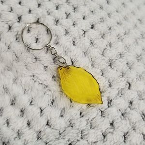 Lemon Keychain